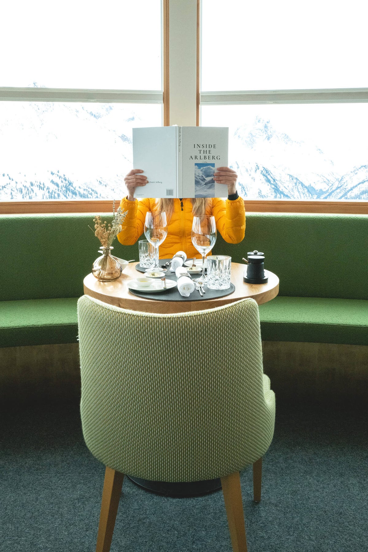 Handcrafted Inside the Arlberg Hardcover Book
