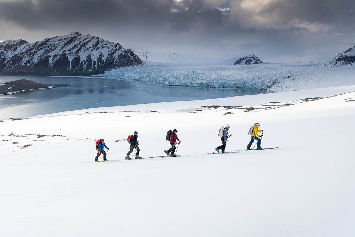 Sail & Ski Svalbard private yacht ski expedition